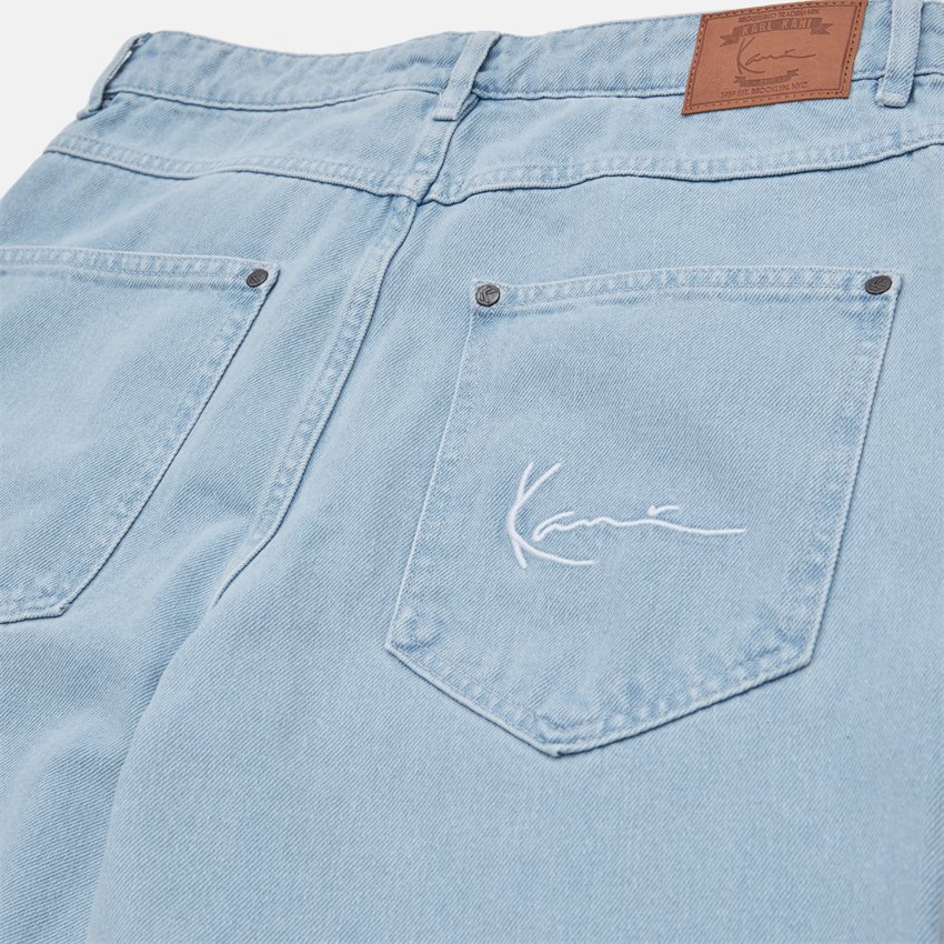 Karl Kani Jeans SMALL SIGNATURE BAGGY FIVE POCKET DENIM BLEACHED BLUE
